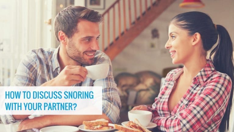Discussing Snoring With Your Partner